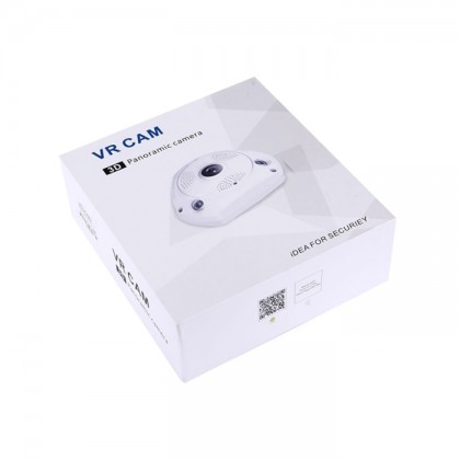 Wifi IP Camera V380 Wireless Wired 360° VR Panoramic